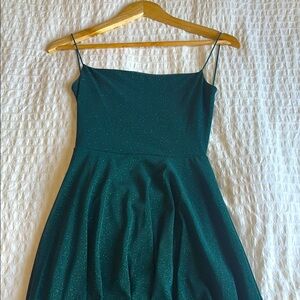 Green Spaghetti Strap Dress
Brand: Envy and Grace
Worn only once for grad